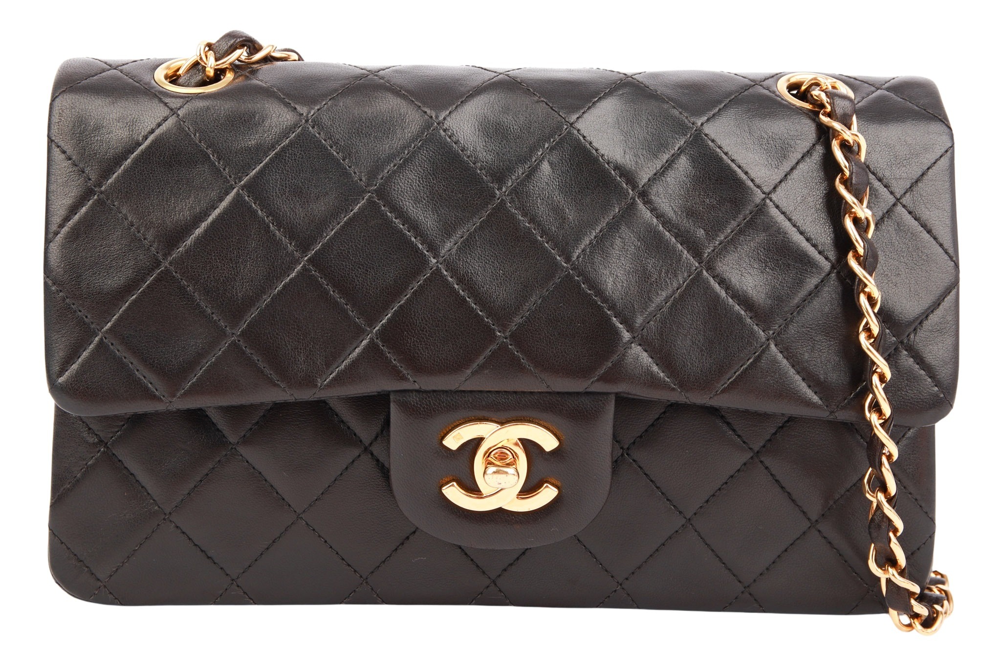 Chanel Timeless Classic Double Flap Small Schwarz