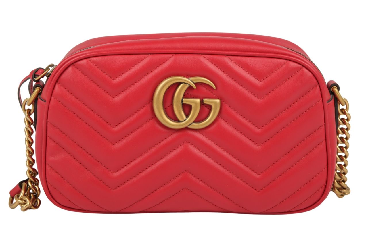 Gucci Marmont Camera Bag Rot