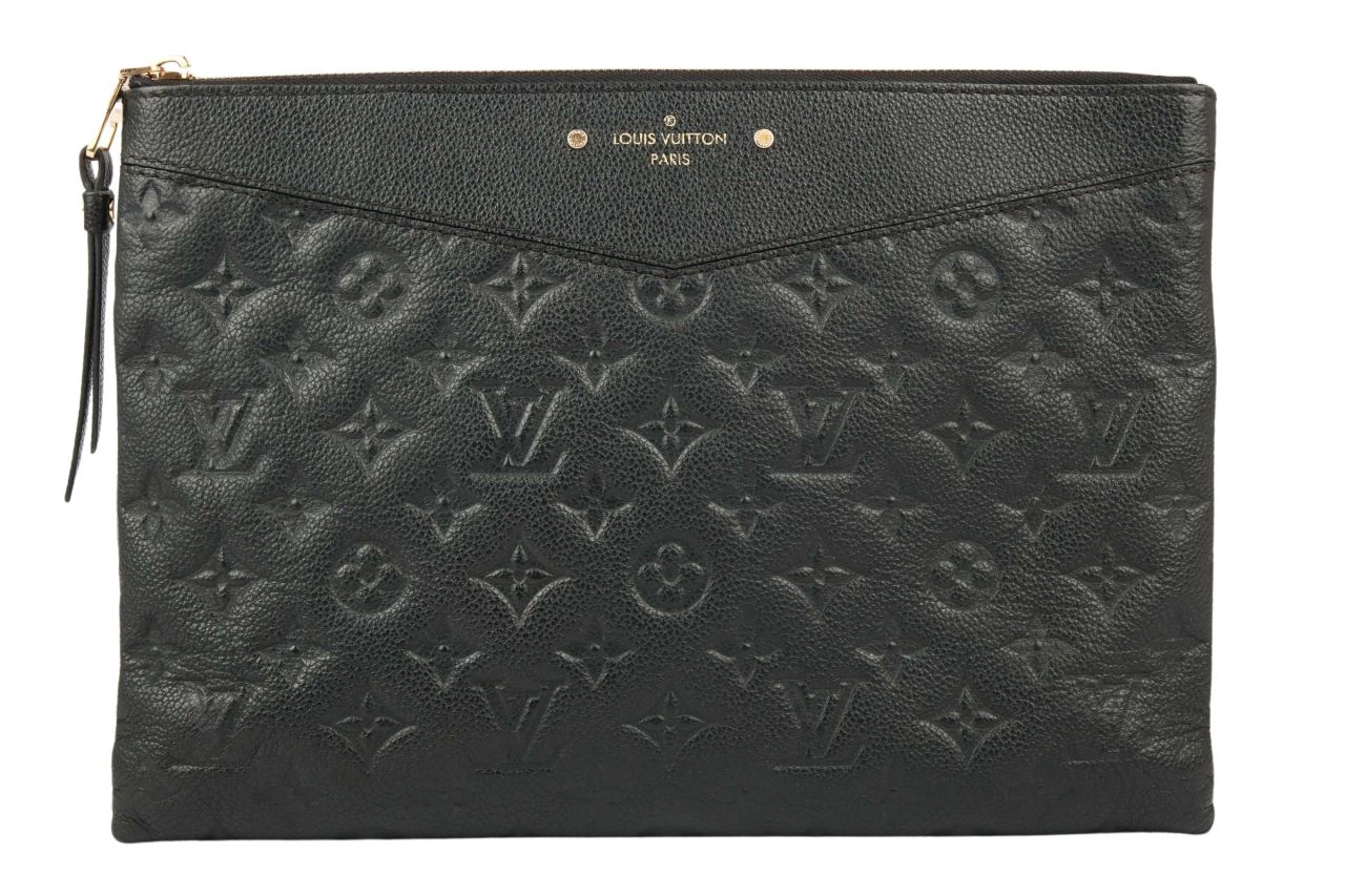 Louis Vuitton Daily Pouch Monogram Empreinte Black