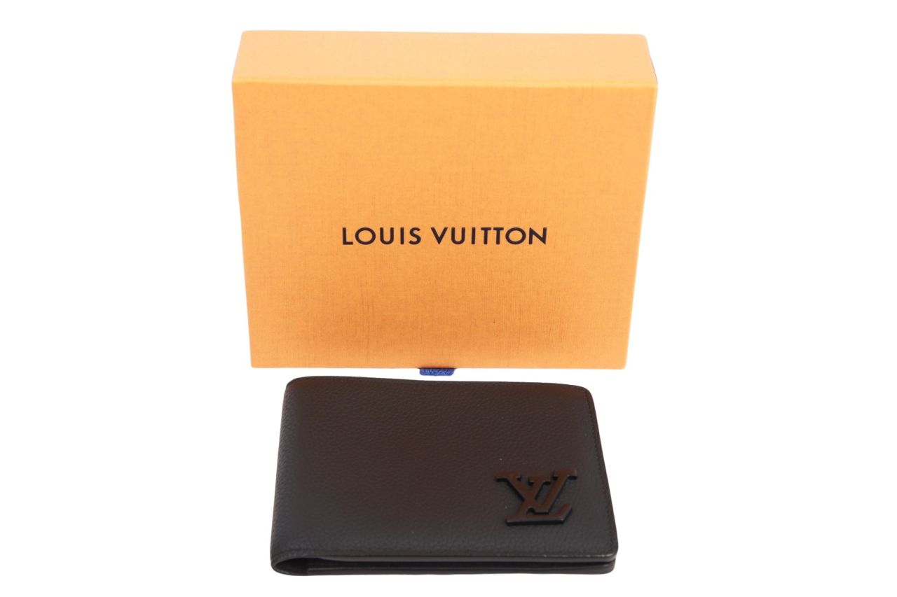 Louis Vuitton Portemonnaie Aerogram Schwarz