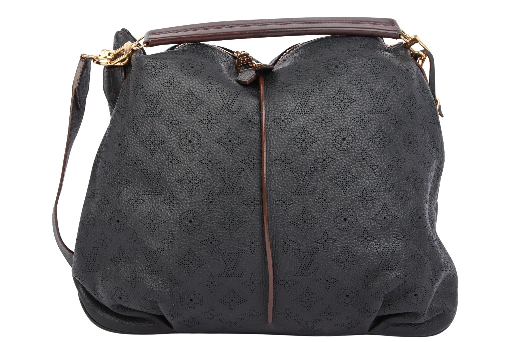 Louis Vuitton Selene MM Monogram Mahina Schwarz
