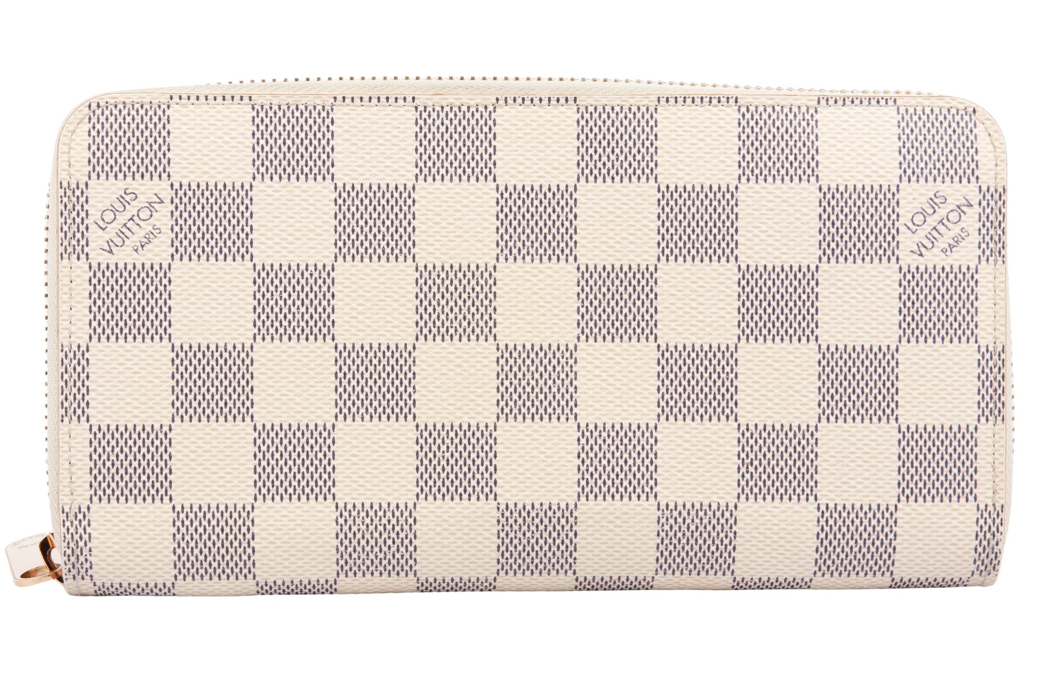 Louis Vuitton Zippy Portemonnaie Damier Azur Canvas