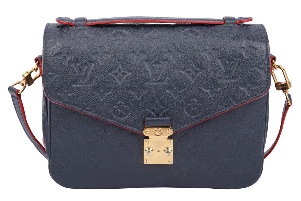 Louis Vuitton Pochette Metis Monogram Empreinte Navy