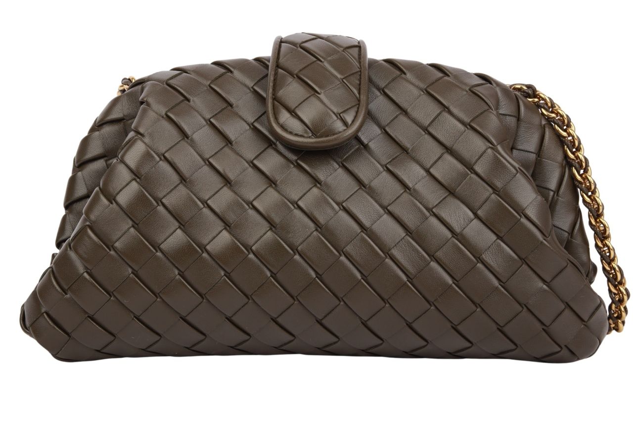 Bottega Veneta Lauren 1980 Olivegrün