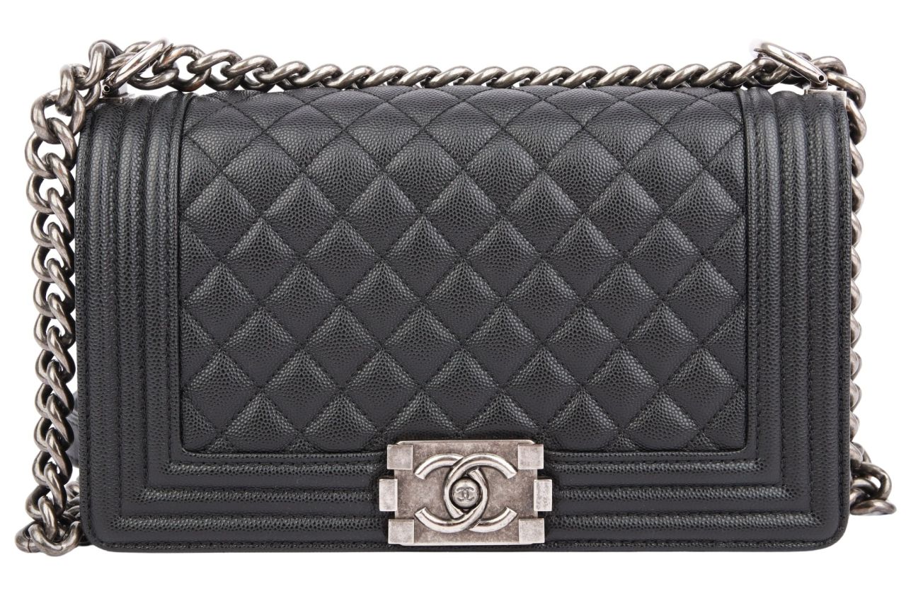 Chanel Boy Bag Medium Schwarz