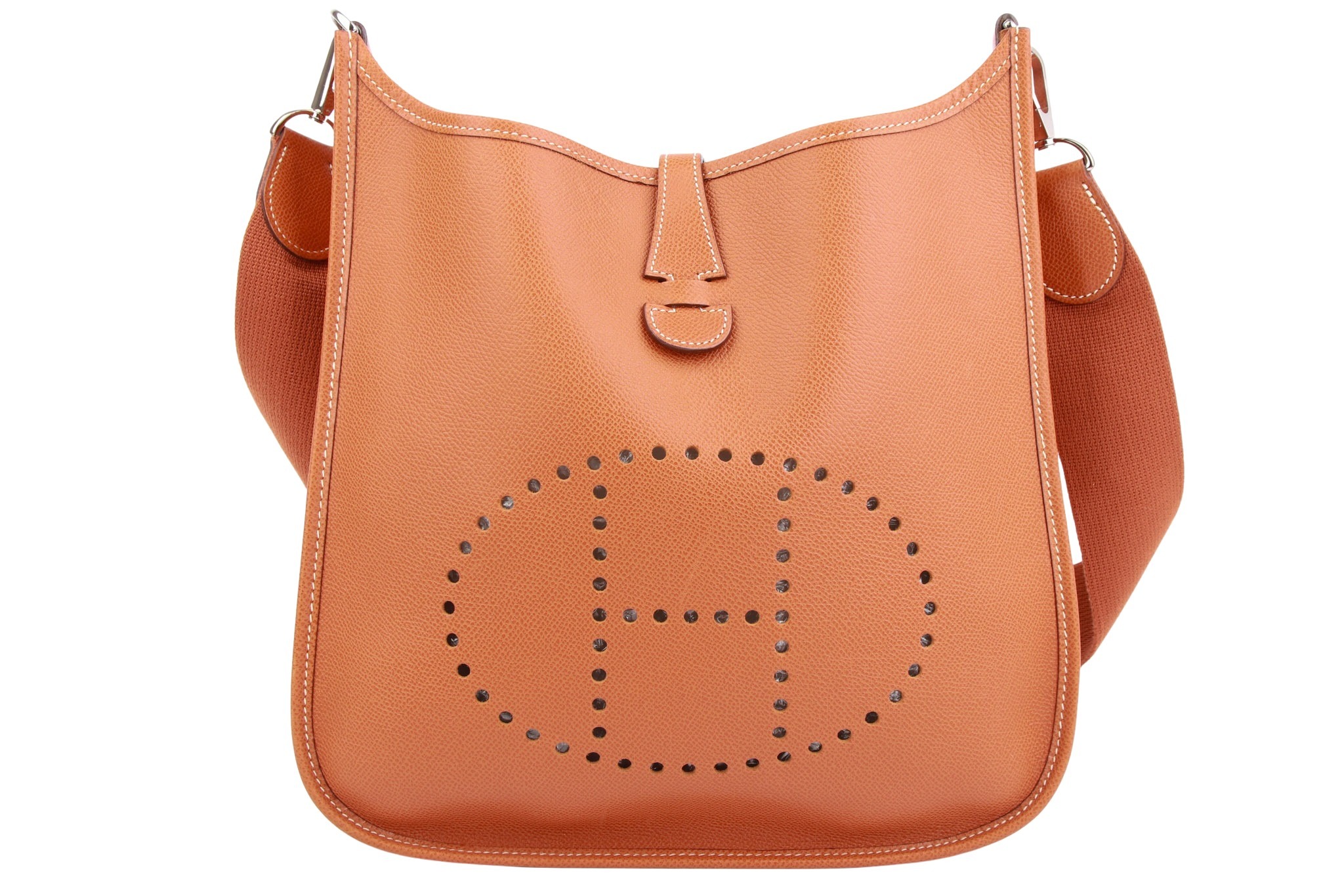 Hermès Evelyne 1 Thin PM Epsom Brown
