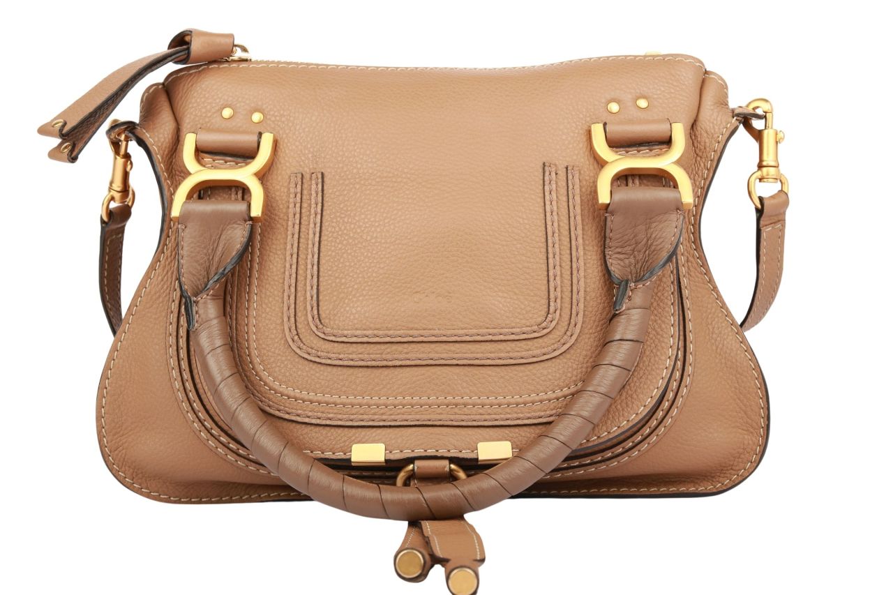 Chloé Marcie Small Hellbraun Inkl. Schultergurt