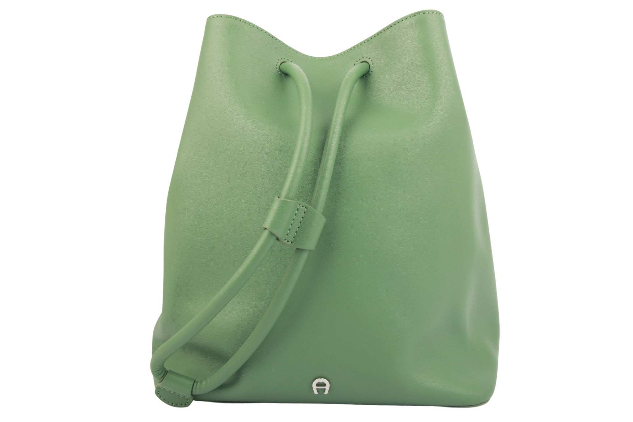 Aigner Laura Beuteltasche Grün Leder