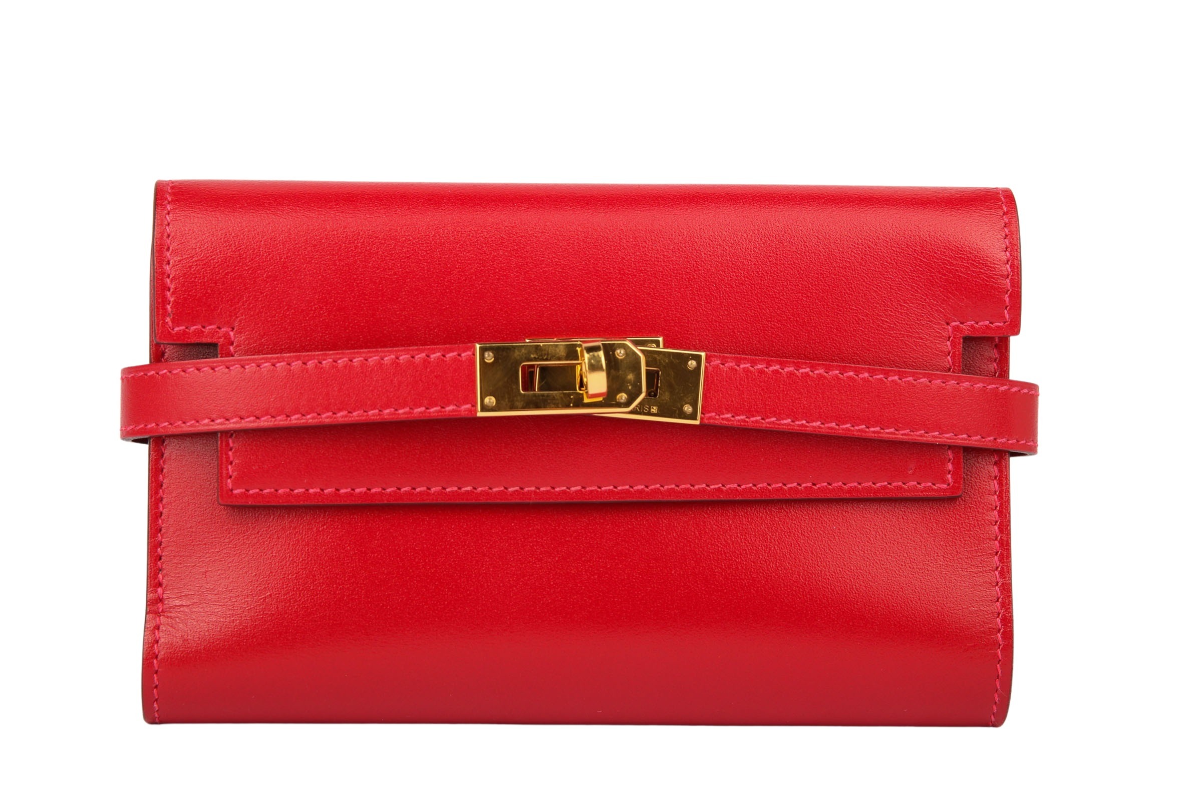 Hermès wallet Kelly Wallet Red | Luxussachen.com