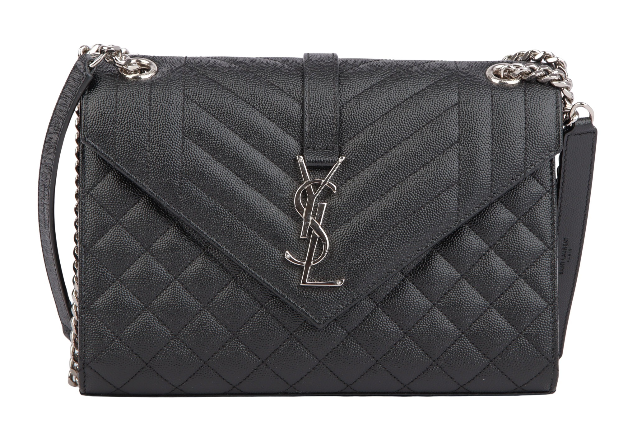 Saint Laurent Envelope Bag Medium Schwarz