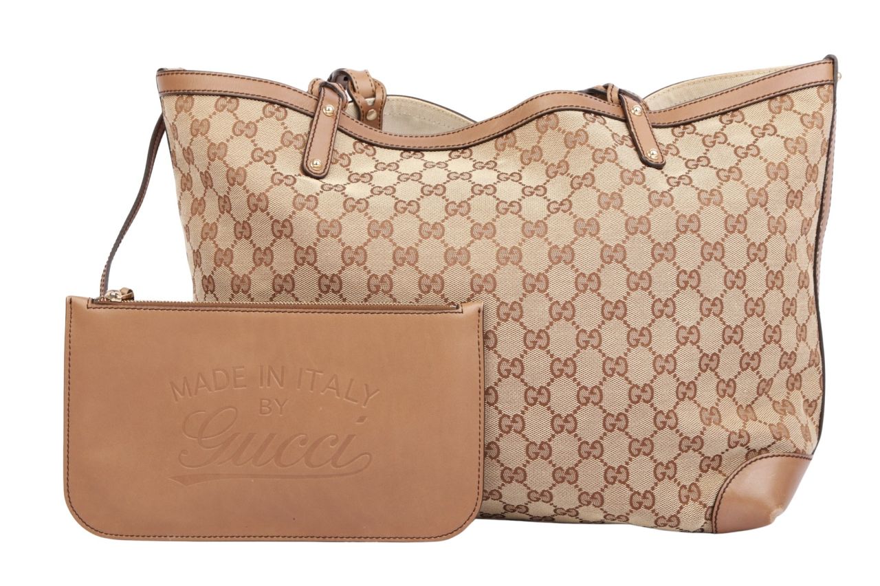 Gucci Ophidia Shopper Braun