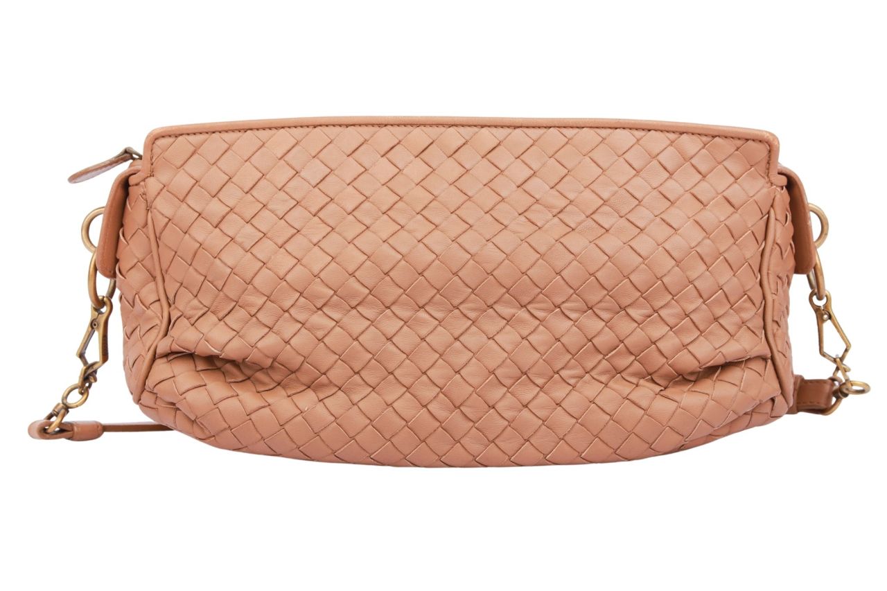 Bottega Veneta Intrecciato Tote Bag Braun