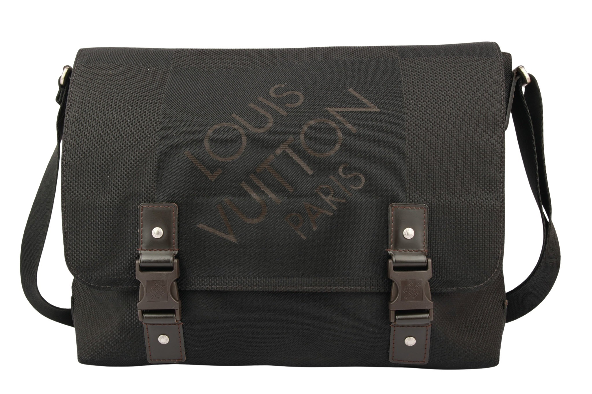 Louis Vuitton Geant Messenger Bag Black