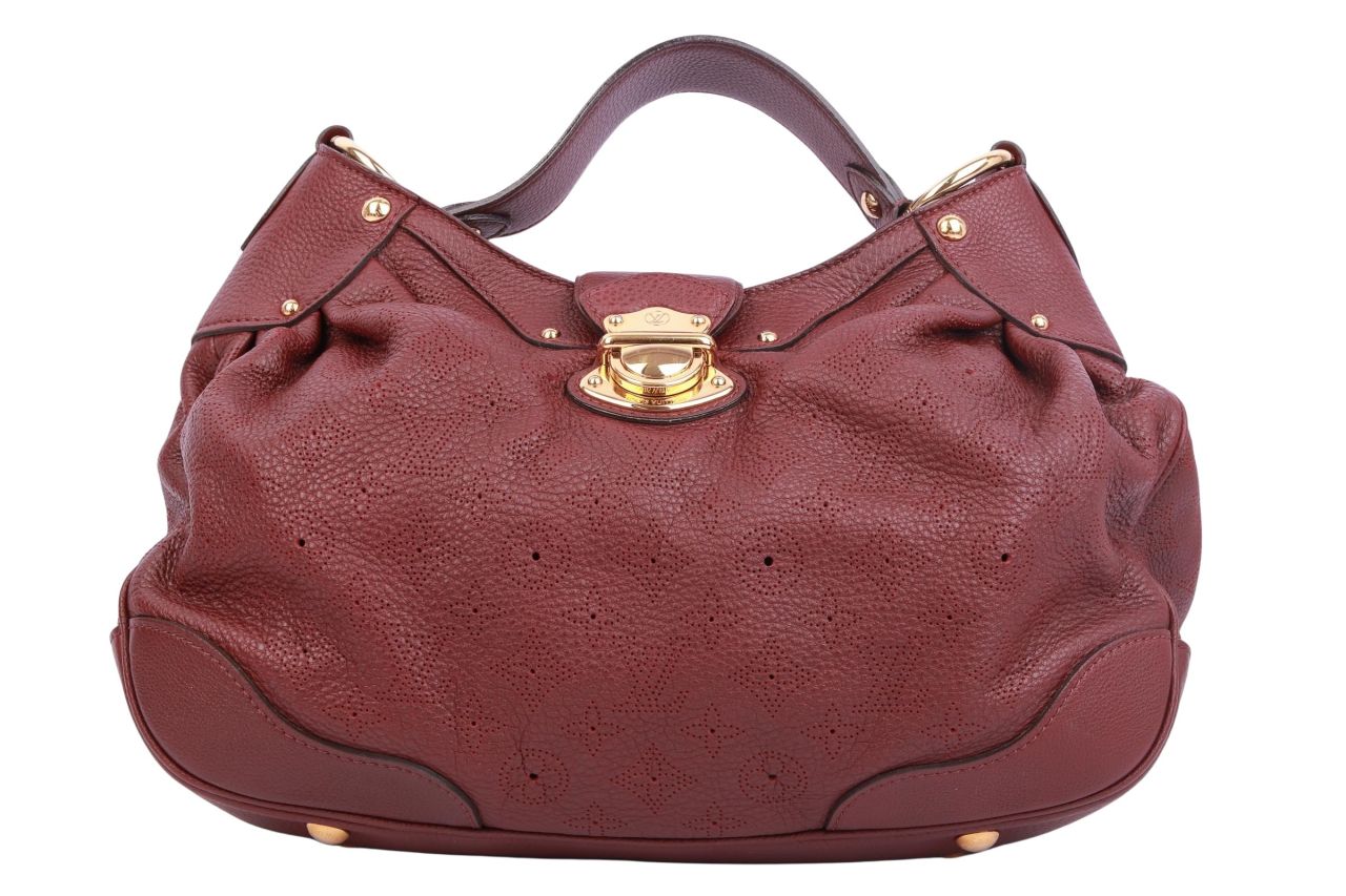 Louis Vuitton Solar PM Monogram Mahina Leder Bordeaux