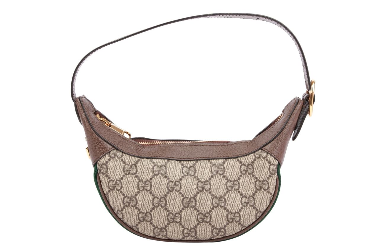 Gucci GG Ophidia Mini Schultertasche Beige
