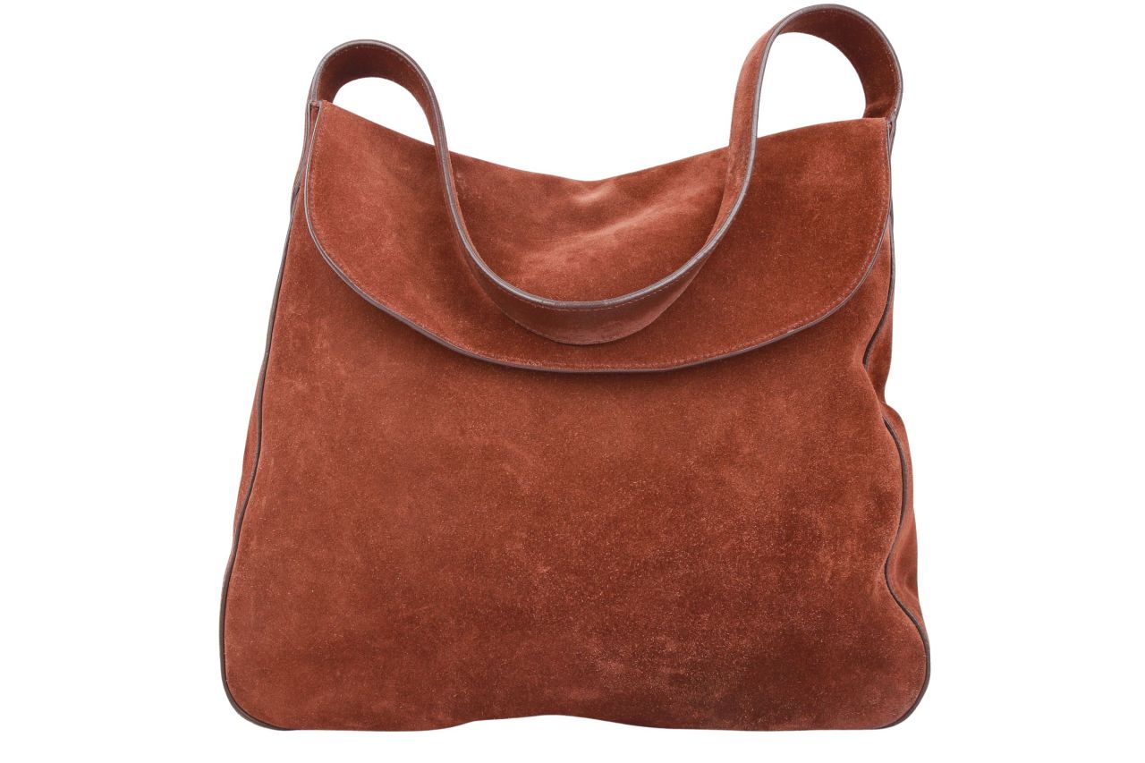 Prada Hobo Bag Wildleder Braun
