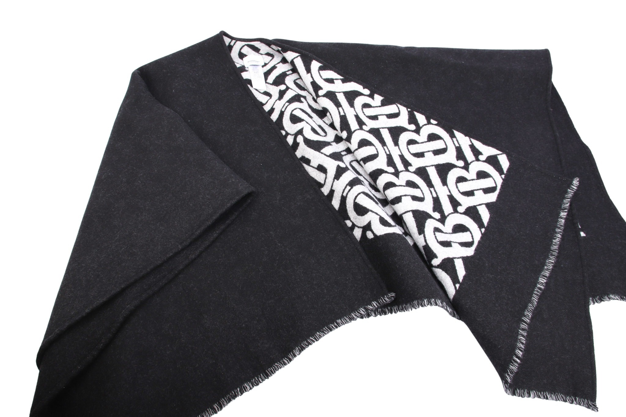 Burberry Wendeponcho Schwarz