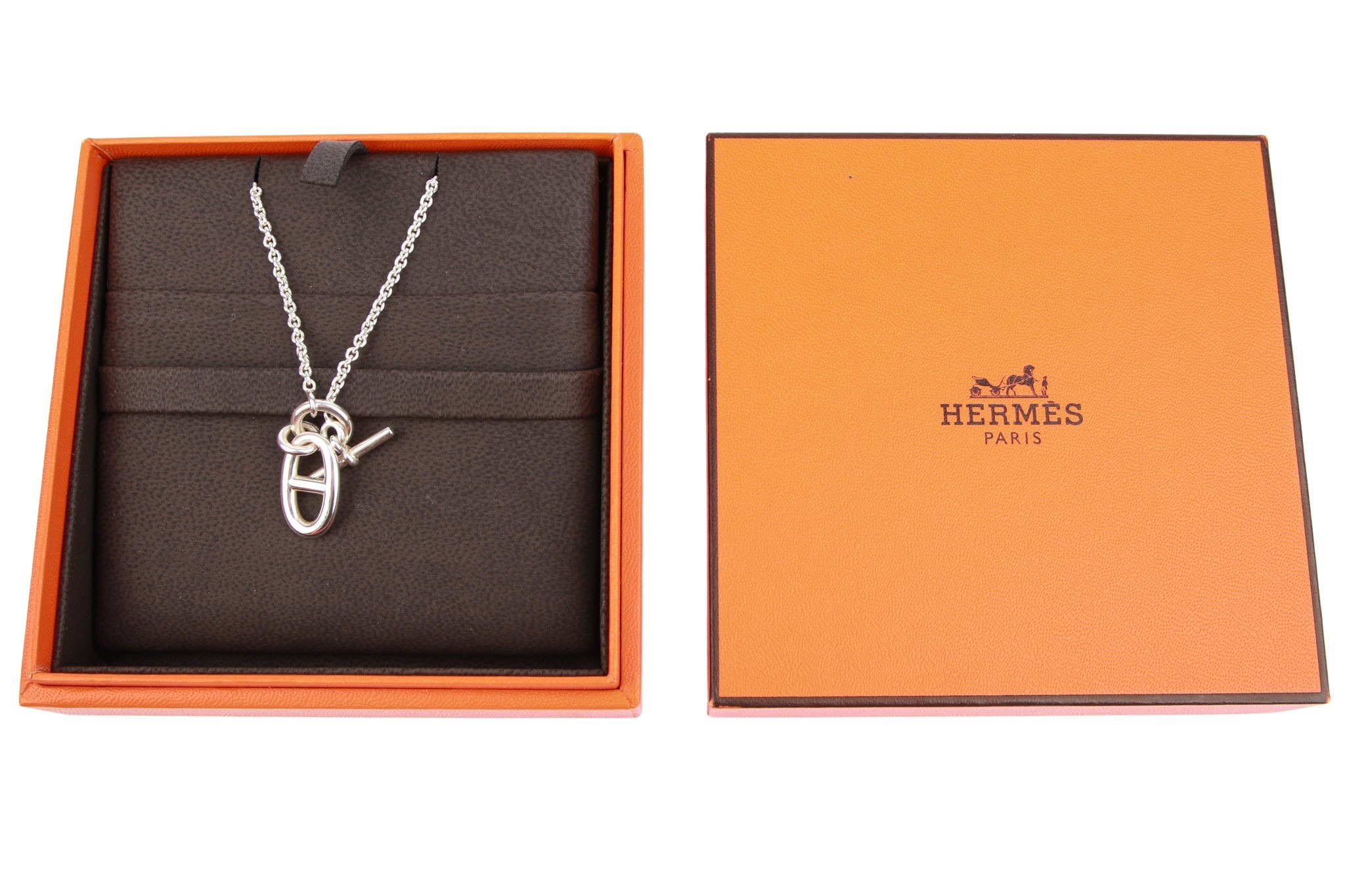 Hermès Halskette Chaîne d'Ancre Silber