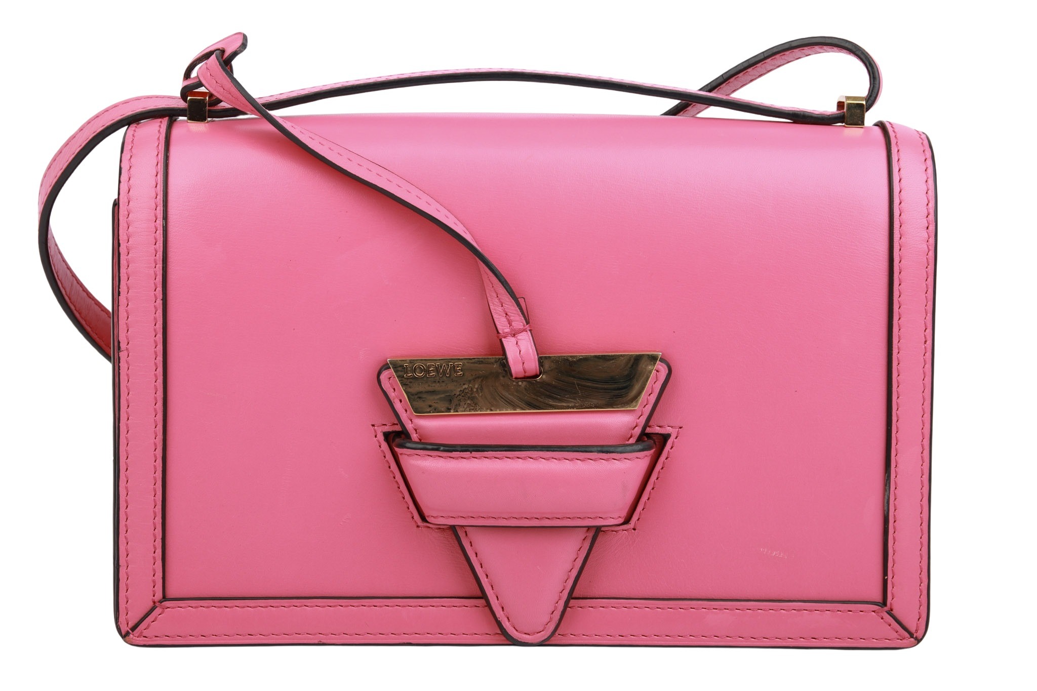 Loewe Bolso Barcelona Schultertasche Rot