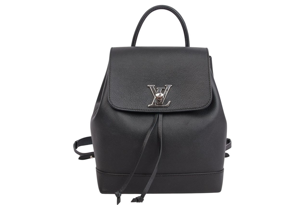 Louis Vuitton Lockme Rucksack Leder Schwarz