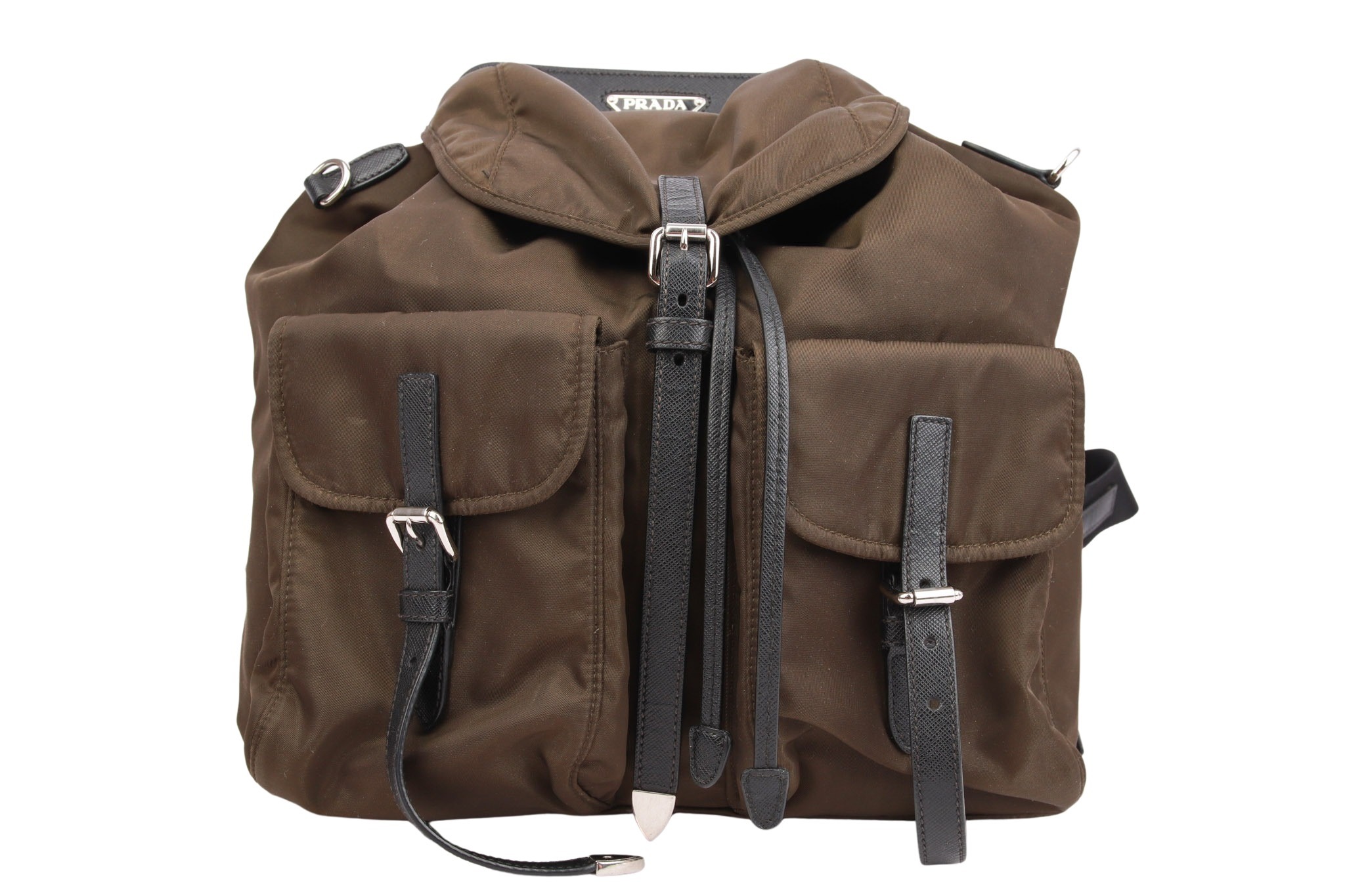 Prada Re-Edition Backpack Re-Nylon Olivgrün