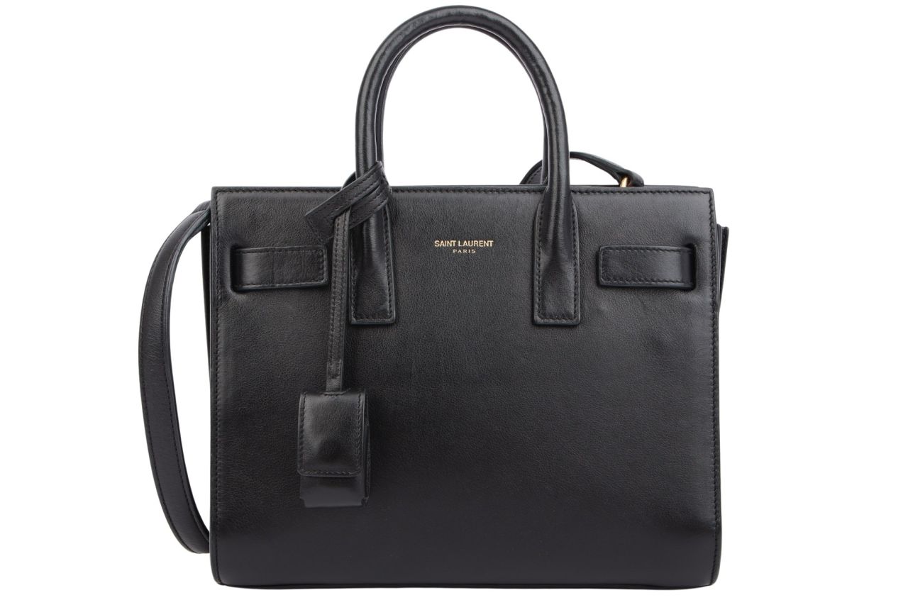Saint Laurent Sac de Jour Baby Schwarz