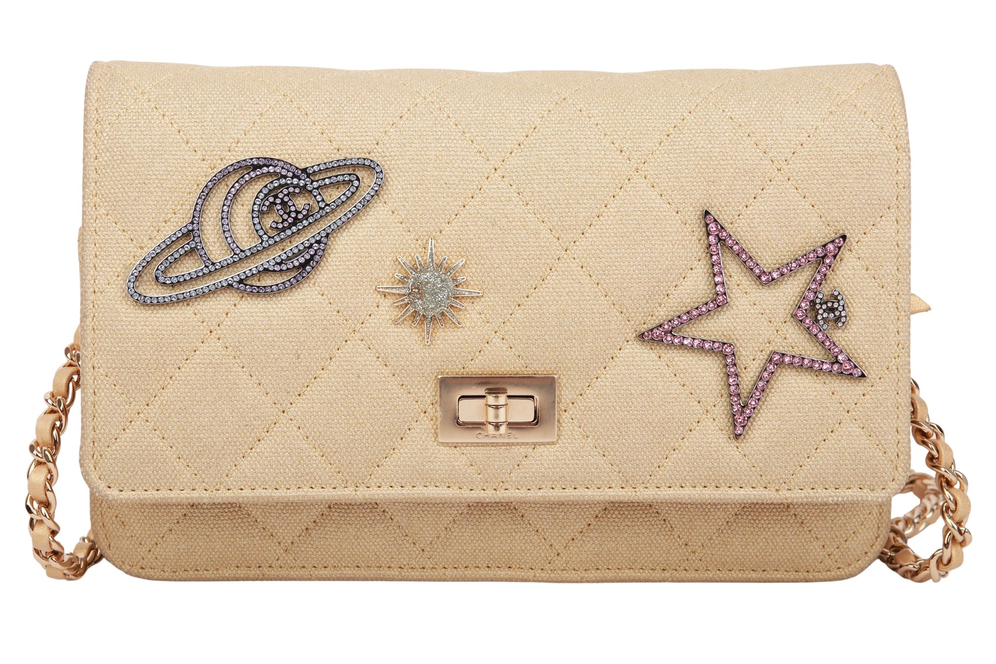 Chanel Wallet on Chain 2.55 "Lucky Charm" Gold