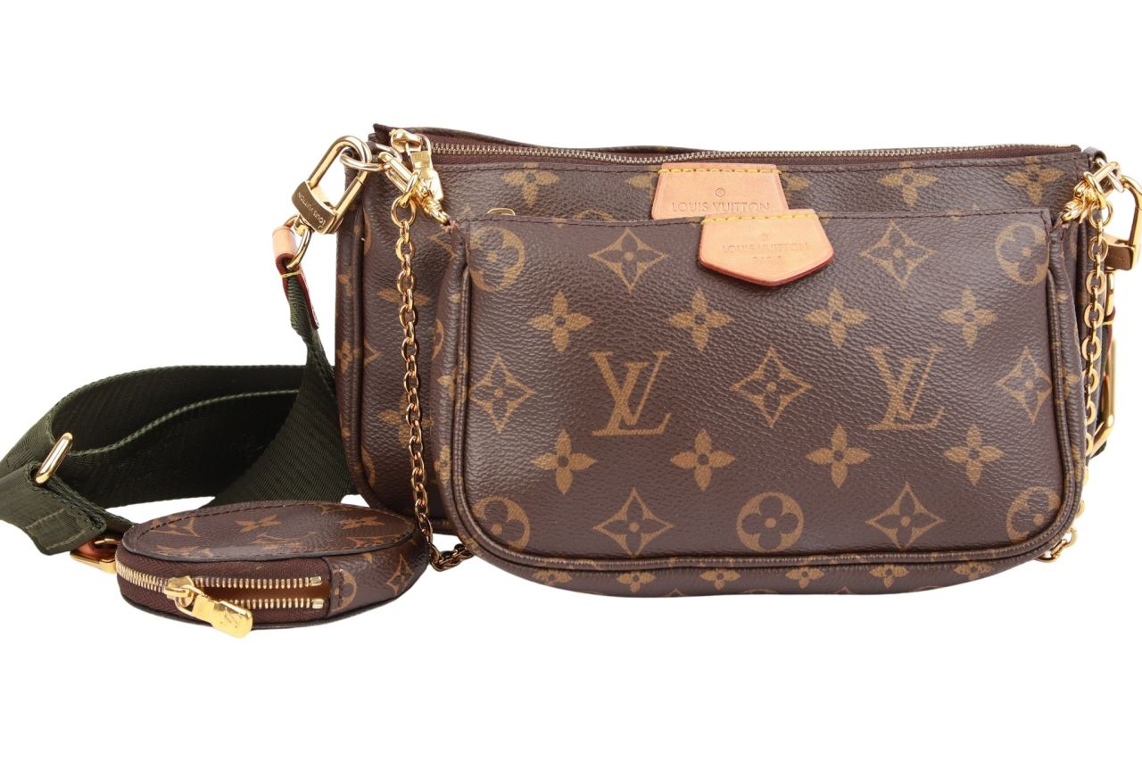 Louis Vuitton Multi Pochette Monogram Canvas / Khaki