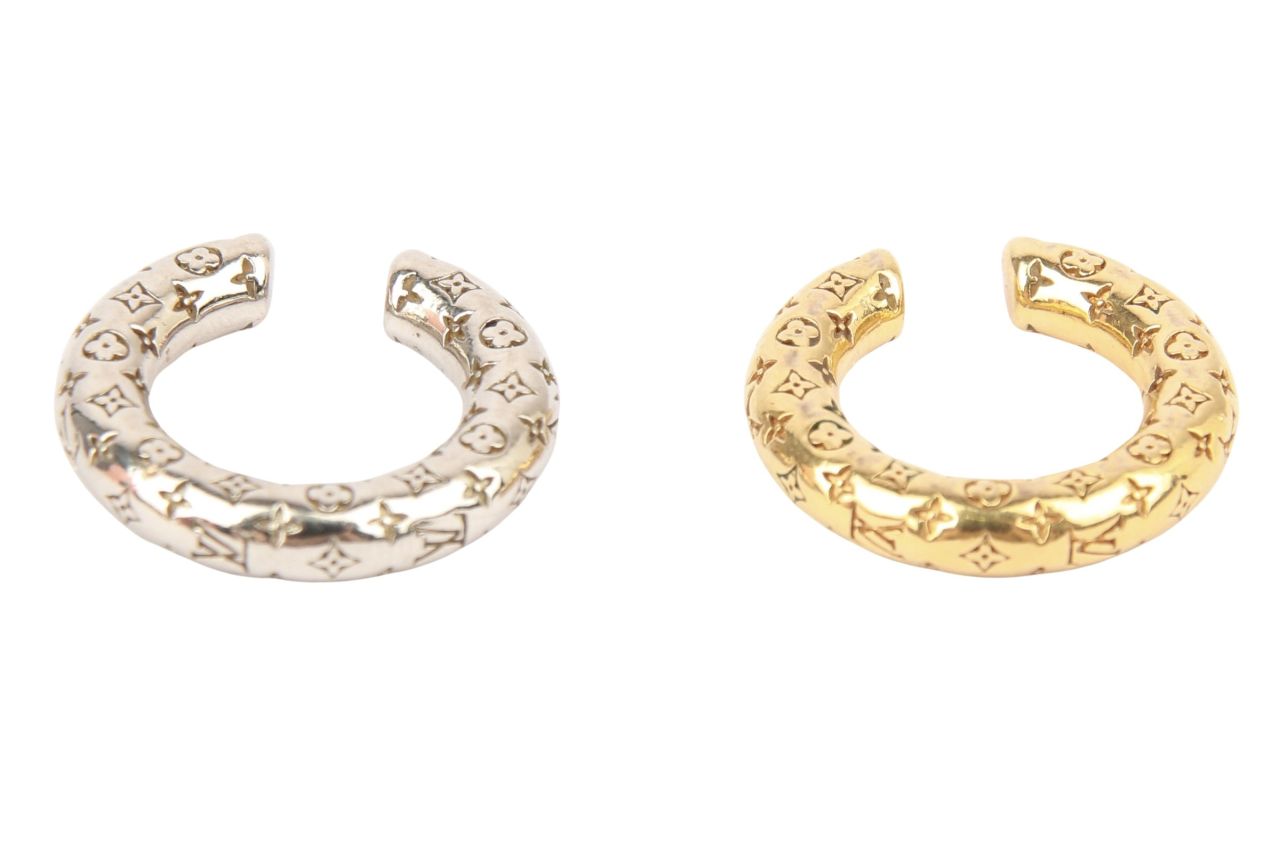 Louis Vuitton Bo Nanogram Dore Ear Cuff