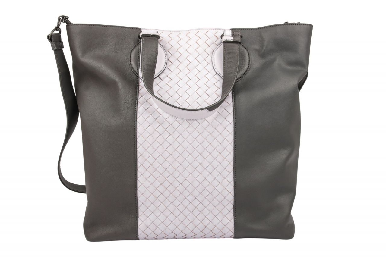 schwarze Shopper Tasche aus Leder von Bottega Veneta, €2.800 |  NET-A-PORTER.COM | Lookastic