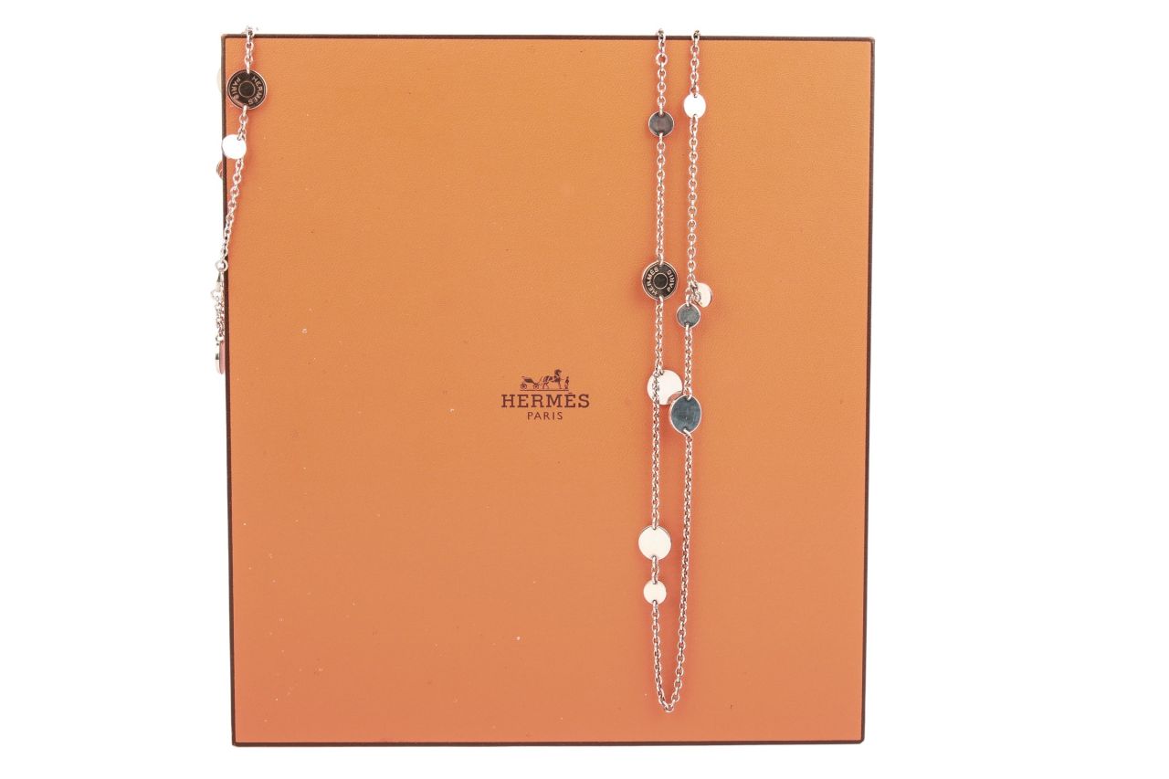 Hermès Confetti Set Kette & Armband Silber