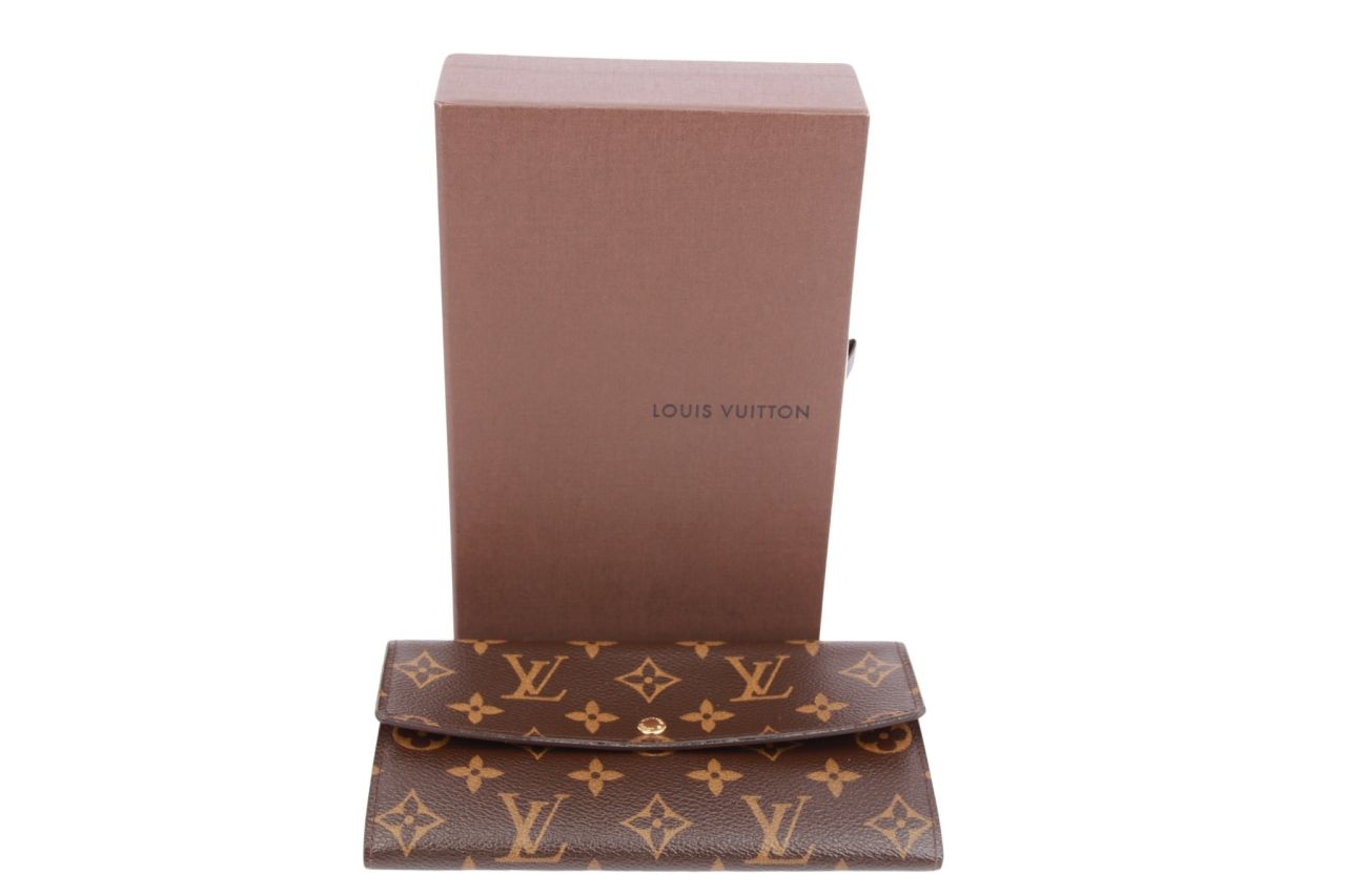 Louis Vuitton Sarah Geldbörse Monogram Canvas
