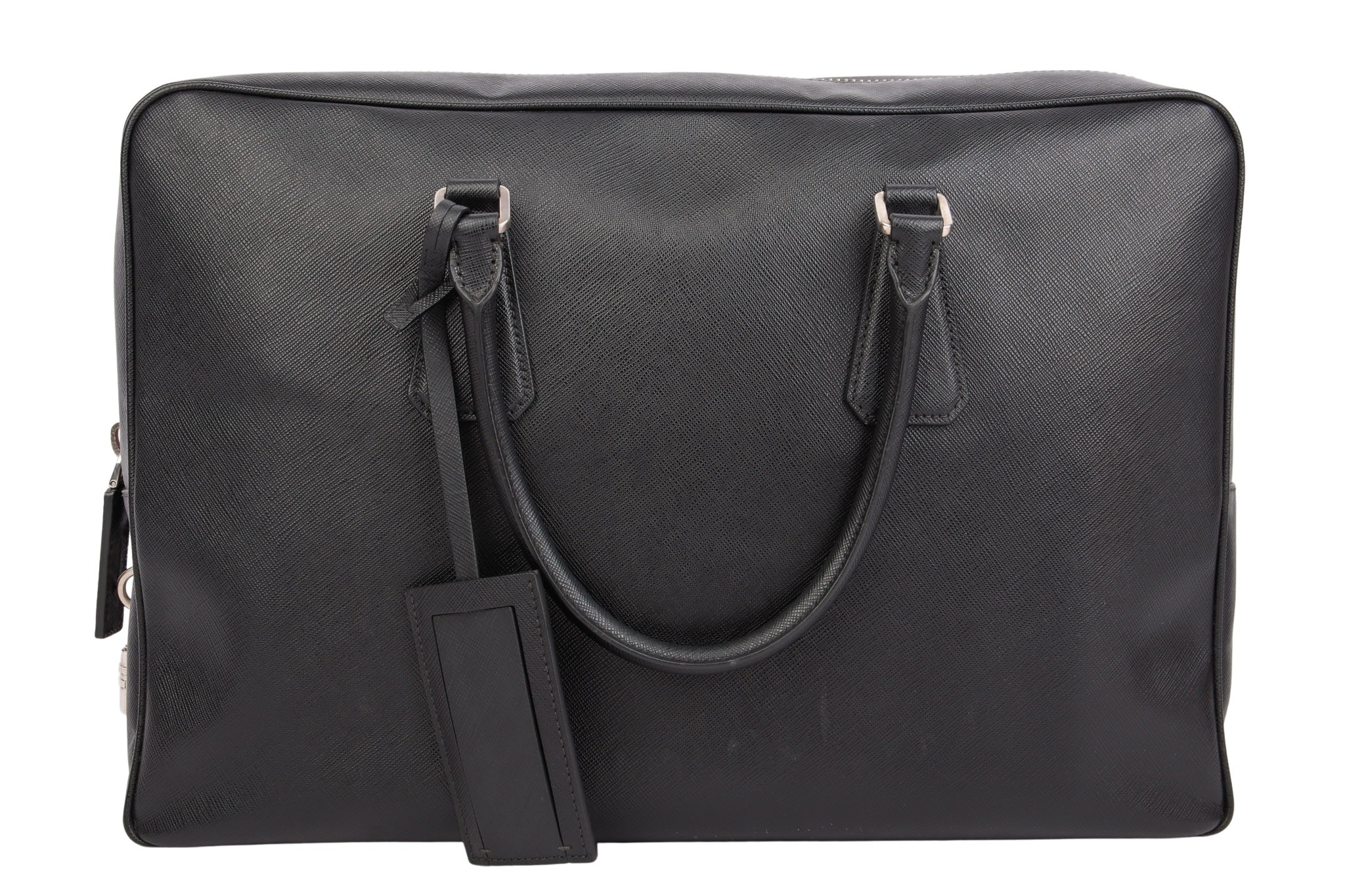 Prada Business Bag Saffiano Schwarz