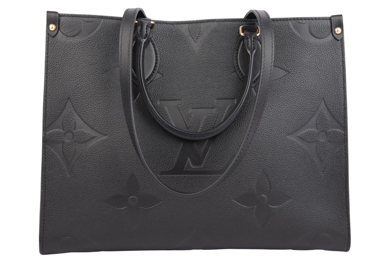 Louis Vuitton Onthego MM Monogram Empreinte Schwarz
