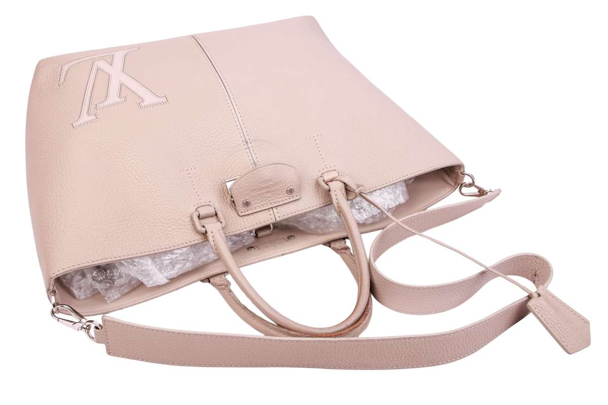 Louis Vuitton Taurillon Pernelle Shopper Beige | Luxussachen.com