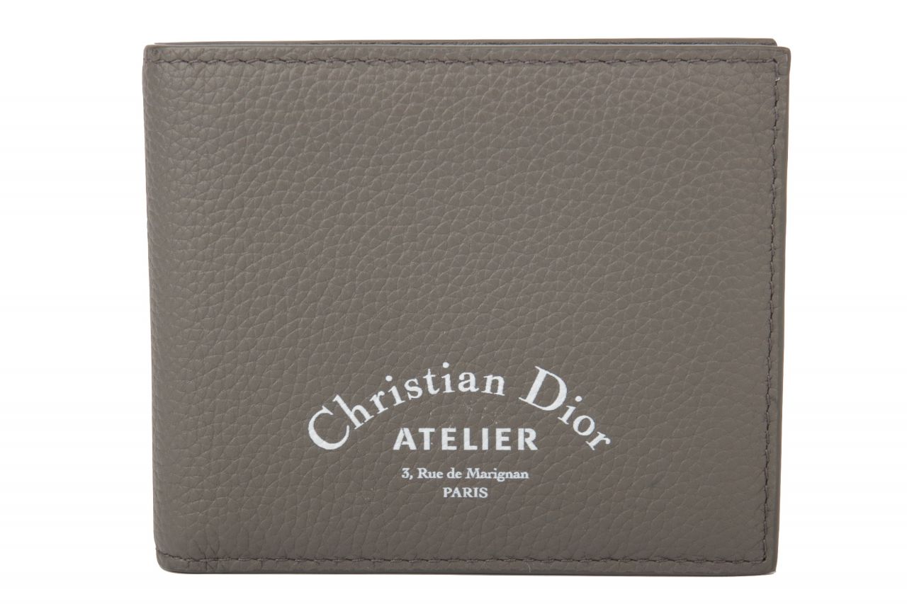 Christian Dior Geldbörse Grau
