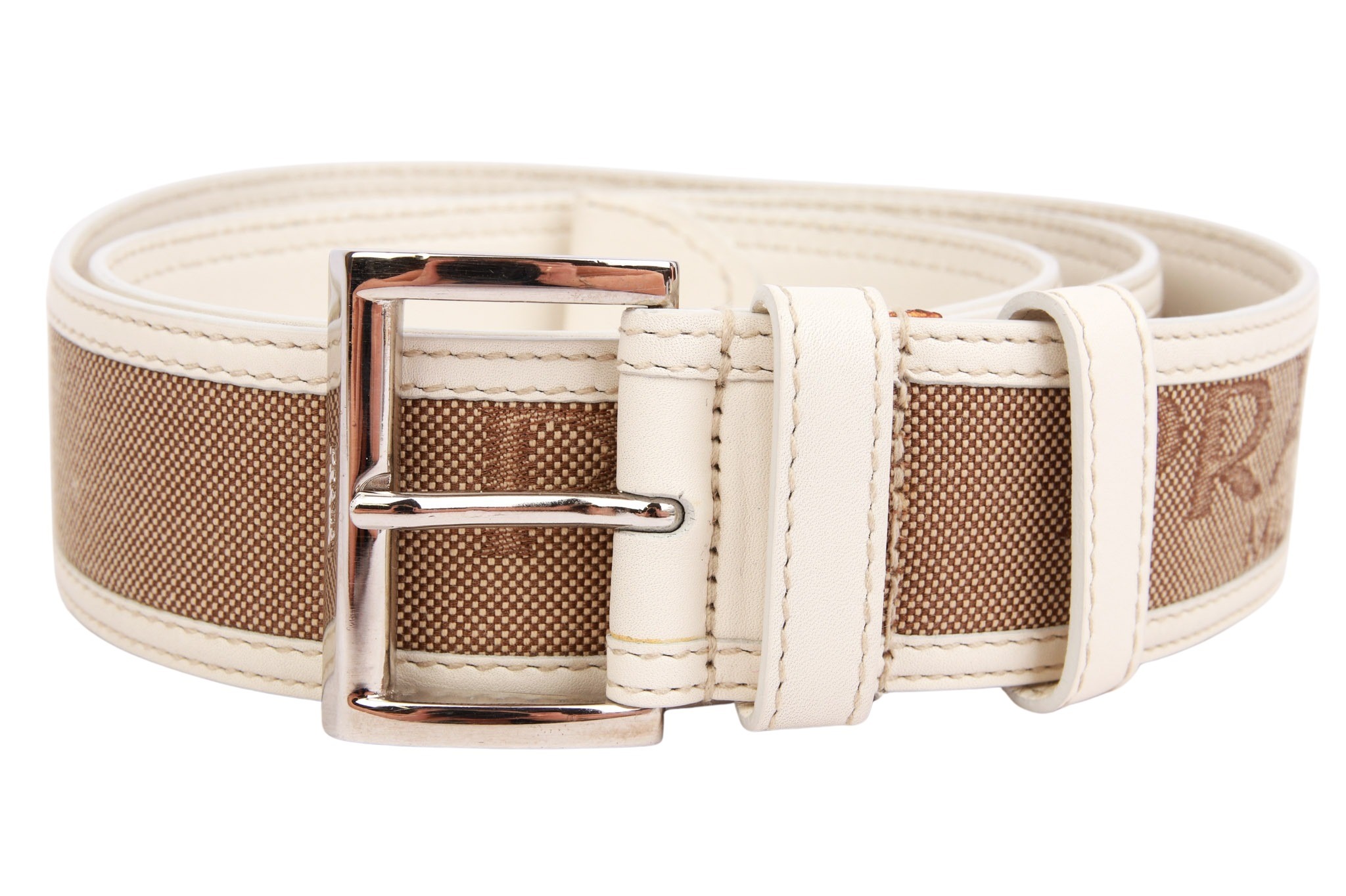 Prada Gürtel Beige Gr. 90