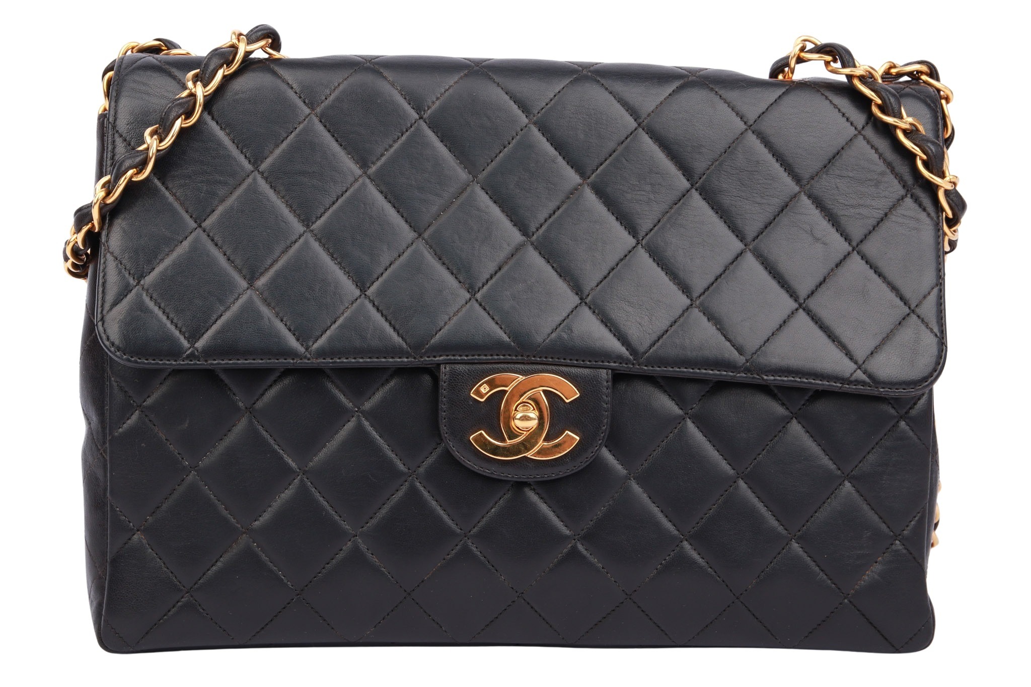 Chanel Timeless Jumbo Single Flap Bag Schwarz