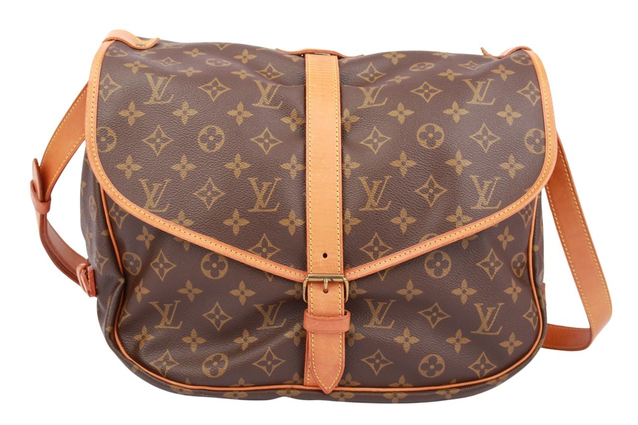 Louis Vuitton Saumur 35 Monogram Canvas