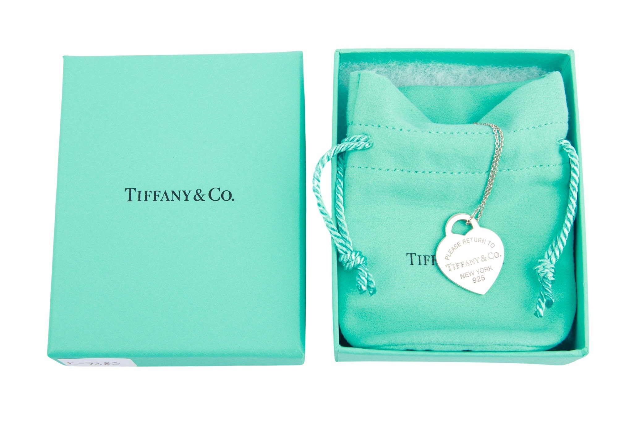 Tiffany & Co. Please Return to Tiffany Kette Herzanhänger Silber