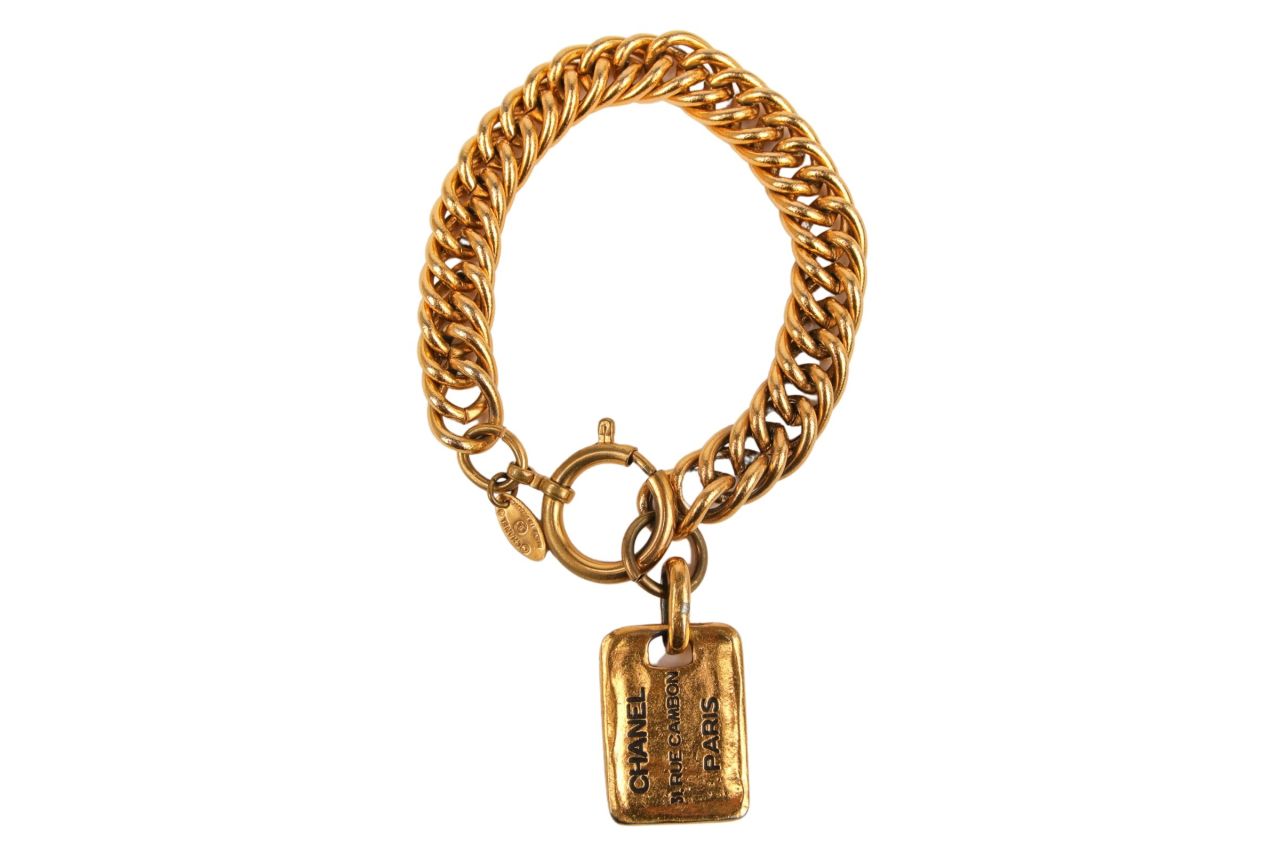 Chanel Armband Gold mit Anhänger