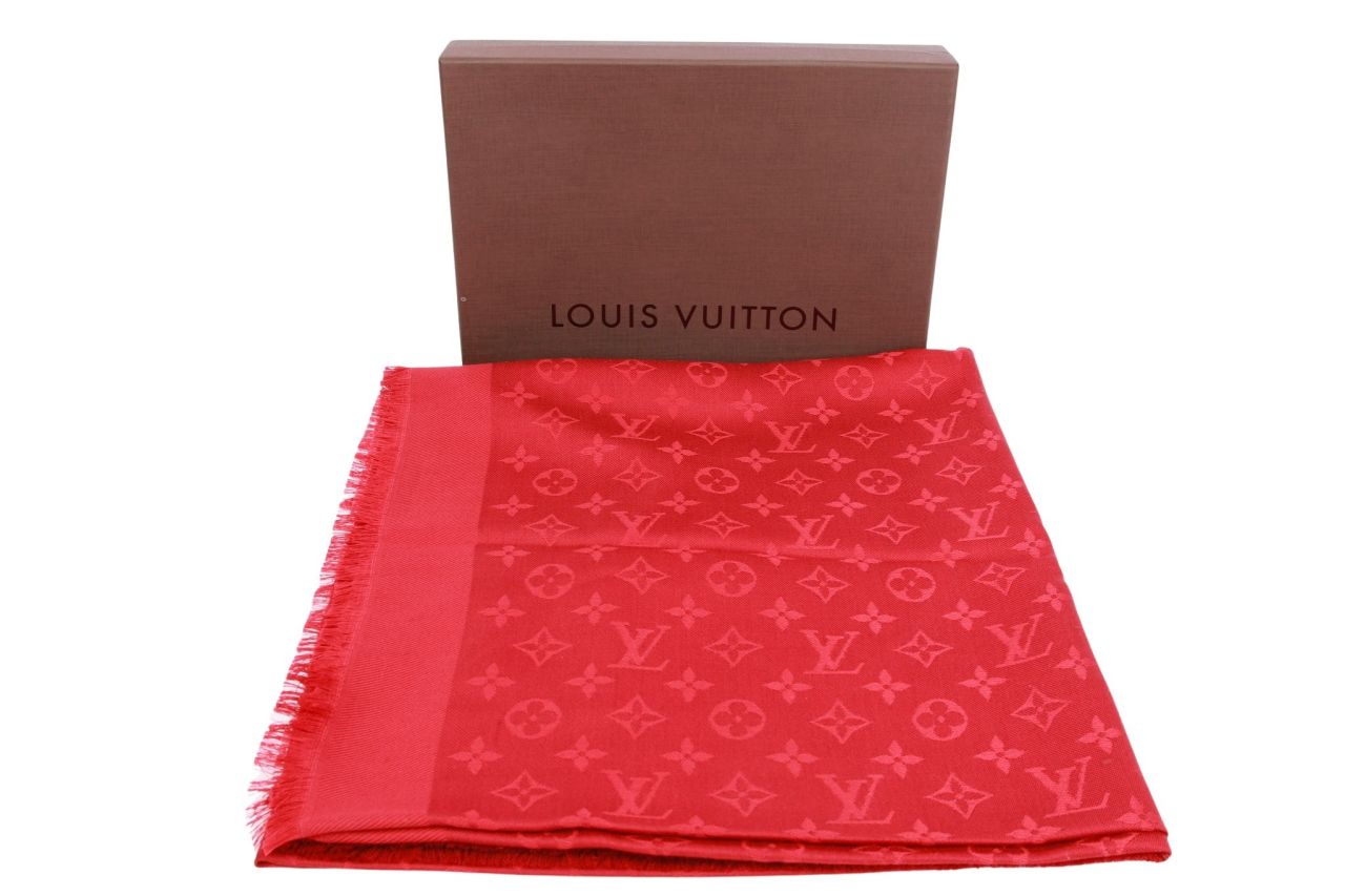 Louis Vuitton Tuch Monogram Rot