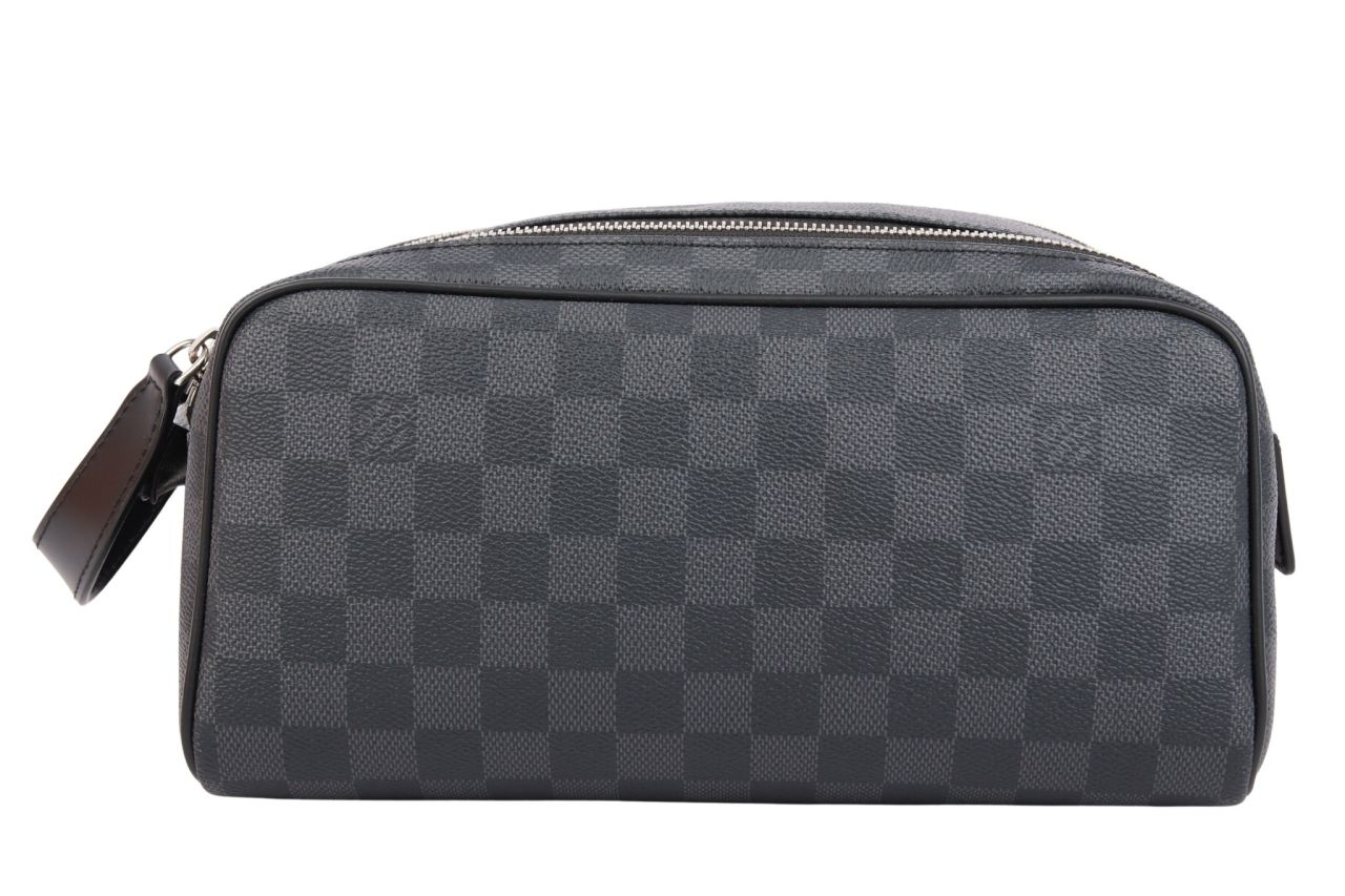 Louis Vuitton Dopp Kit Damier Graphite Canvas