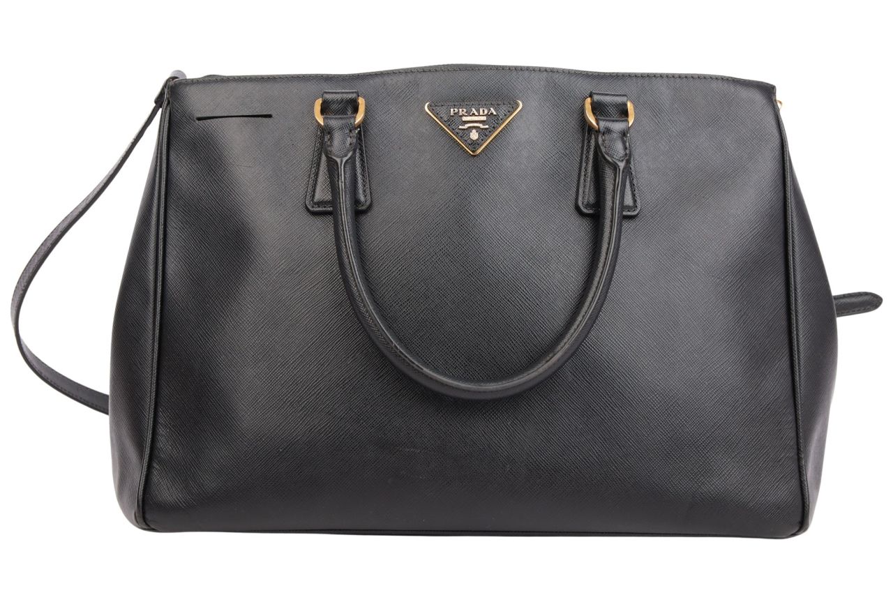 Prada Galleria Saffiano Schwarz