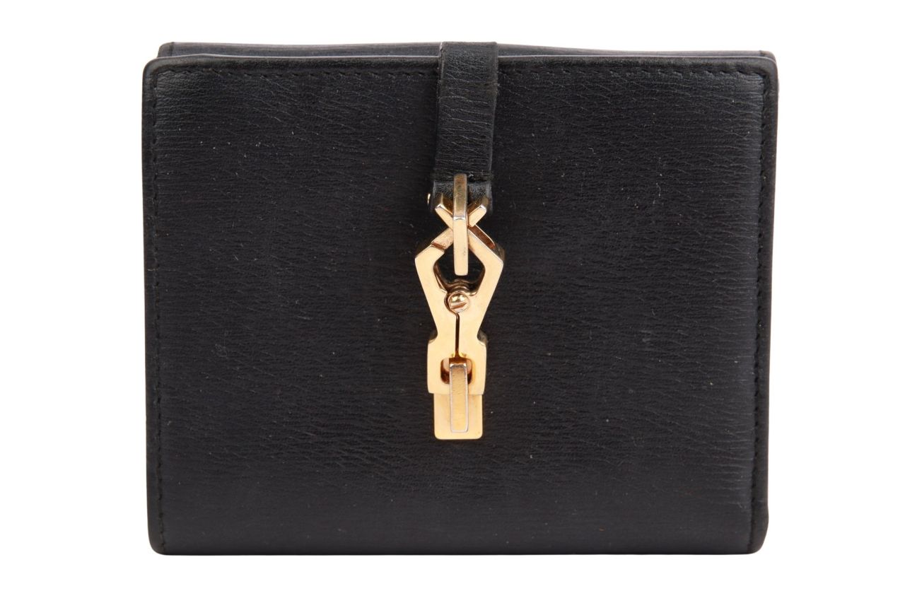 Gucci Jackie Portemonnaie Schwarz