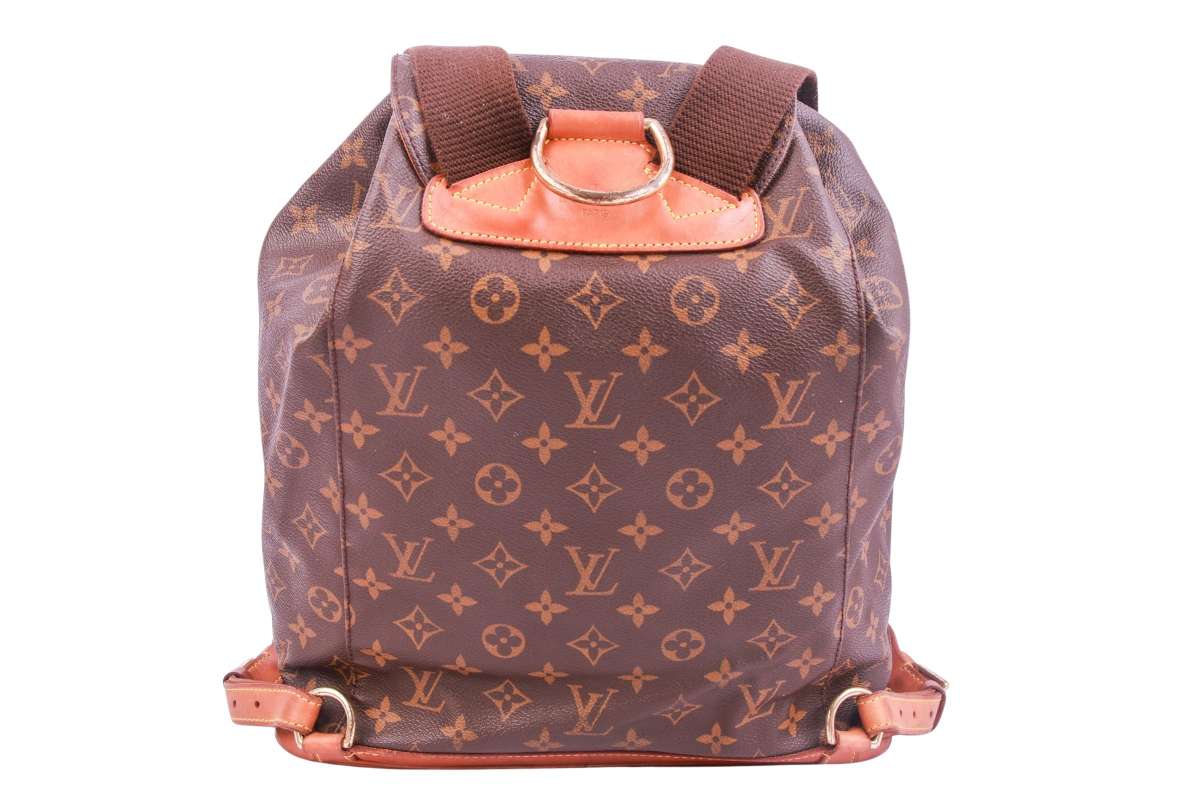 Louis Vuitton Montsouris Backpack GM Monogram Canvas  display picture 2