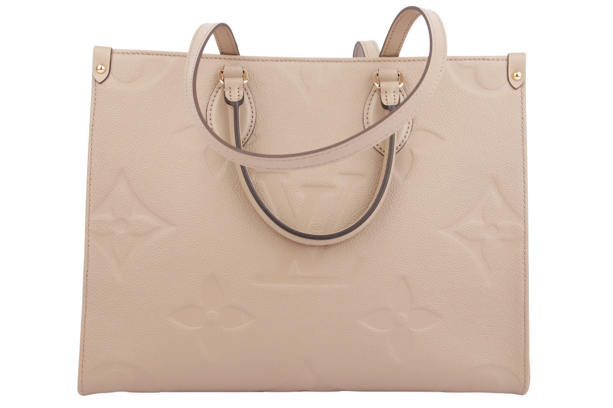 Louis Vuitton Onthego MM Monogram Empreinte Taupe