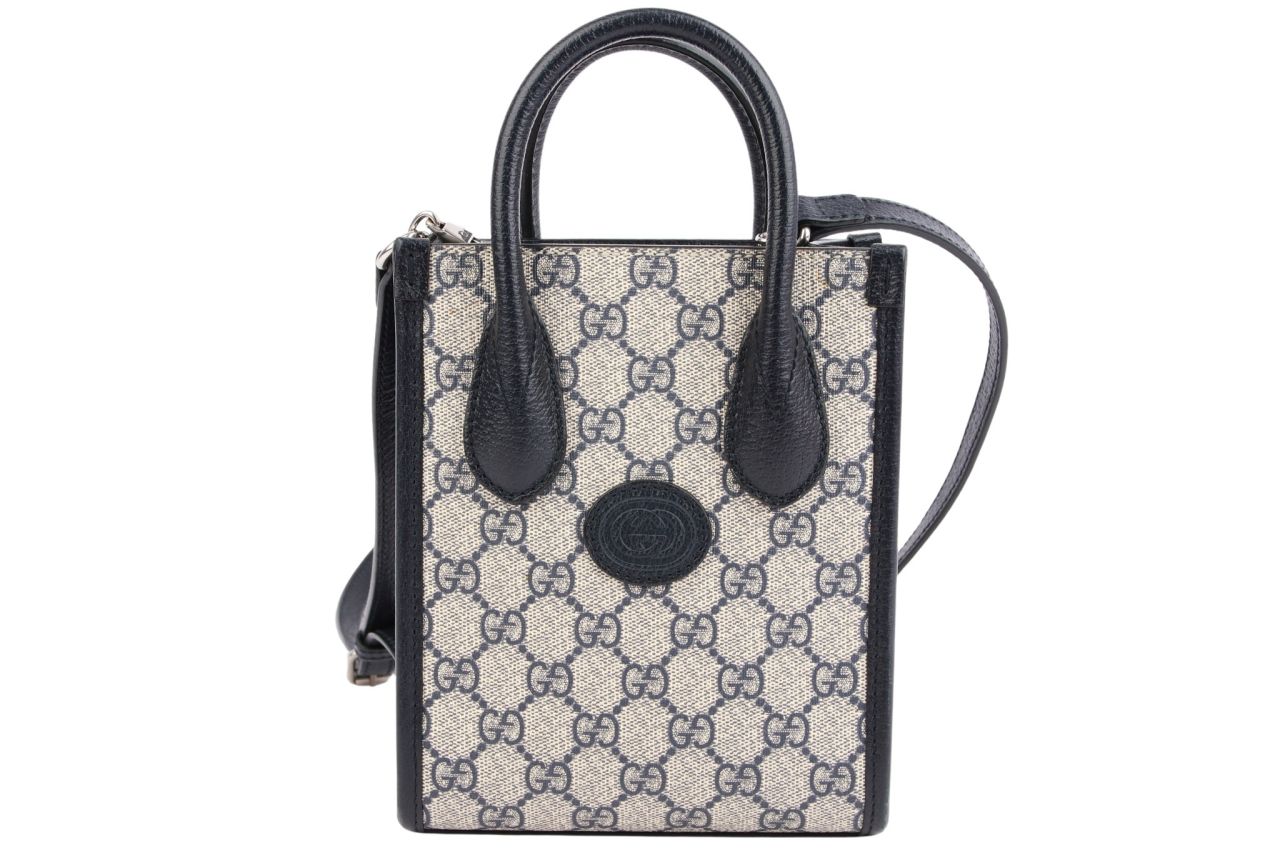 Gucci Interlocking G Mini Tote Supreme Canvas