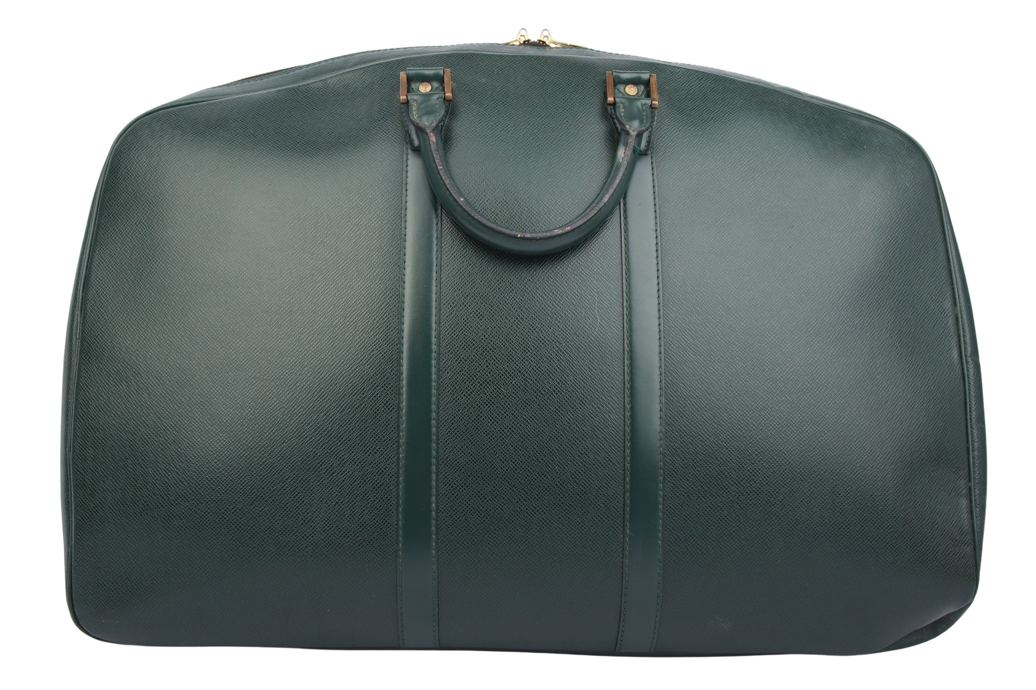 Louis Vuitton Helanga 55 Boston Bag Episea Taiga Dunkelgrün