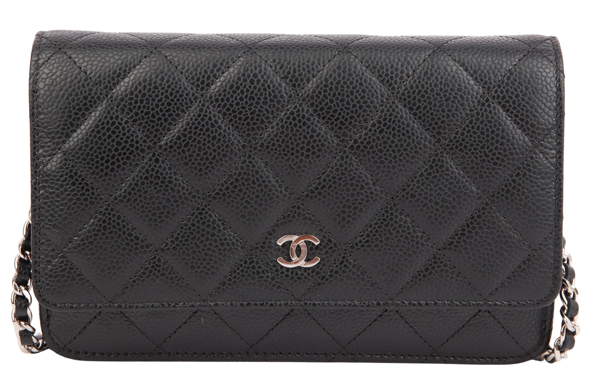 Chanel Wallet On Chain Kaviar Schwarz